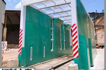 水泥厂洗车设备-多种款式支出定制[隆茂鑫晟]